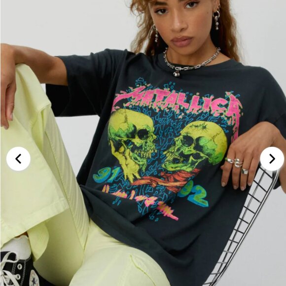 Daydreamer LA Metallica Wherever I May Roam Merch Tee - Picture 1 of 4